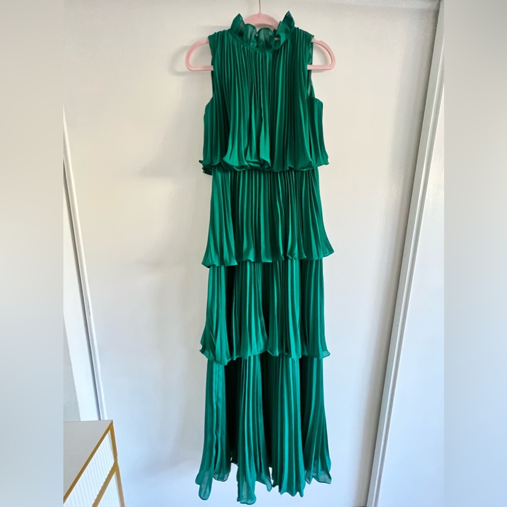 Beautiful Emerald green maxi summer dress